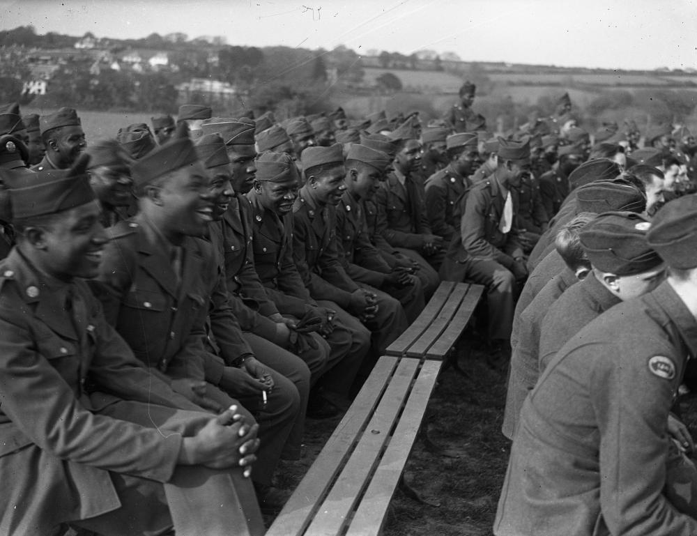 The British people welcomed African American servicemen with open arms