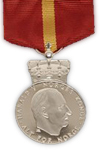 King's Medal for Civilian Merit in silver