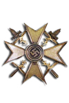 Spanish Cross, Bronze with Swords