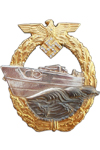 E-Boat badge with diamonds