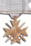 Kruis bij de Orde van Moed 1e Klasse