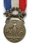 Zilveren Medaille der 2e Klasse voor daden van moed en toewijding