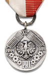 40 Years of People's Poland Commemorative Medal