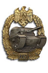 Tankgevecht Badge 4e Graad 