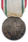 Medaille voor het Italiaanse Rode Kruis - Zilver