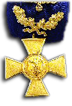 Medaille voor Trouwe Dienst met Eikenloof, 40 jaar