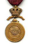 Bronze Medal in the Order of the Crown