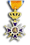 Officer in the Order of Oranje Nassau with swords (ON.4x)