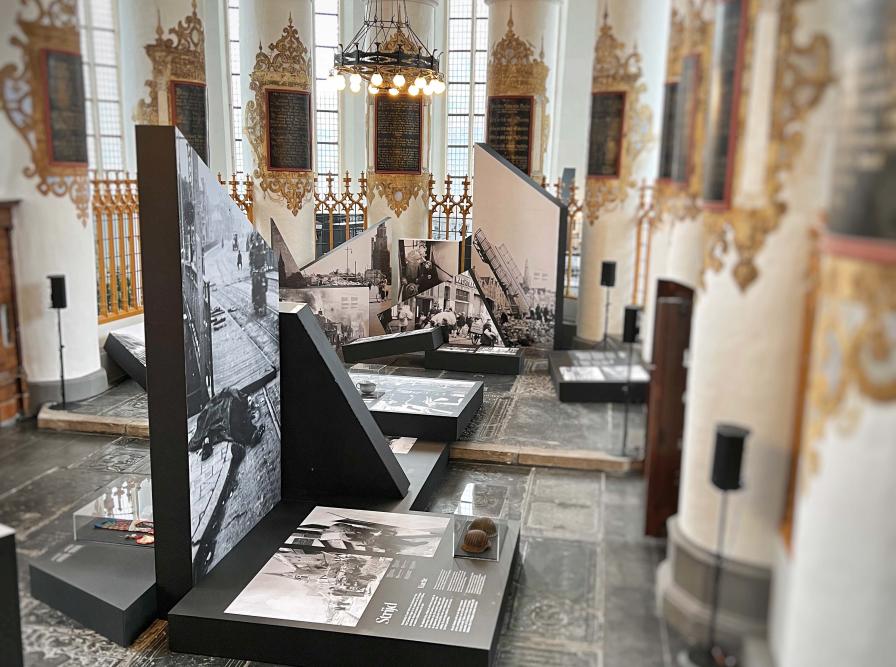 Tentoonstelling Oorlog dichtbij in de Akerk Groningen